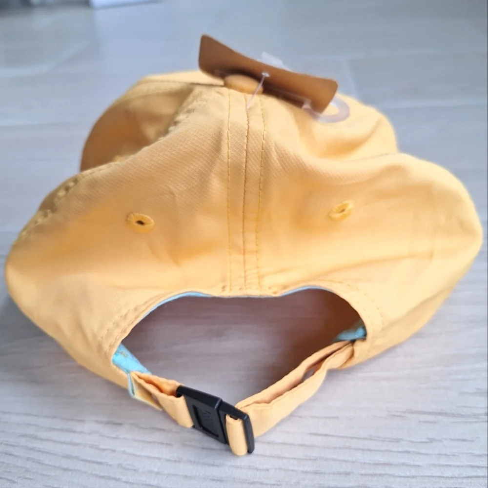 Brenna Lightweight Pistil Hat In Yellow/Sunset With Adjustable Back -  NWT